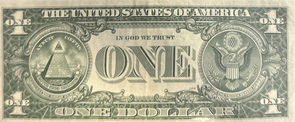 One Dollar Bill 1963 B  coin collectible - Main Image 2