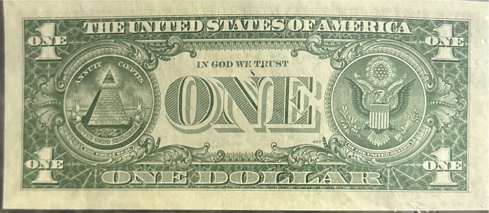 One Dollar Bill 1953  coin collectible - Main Image 2