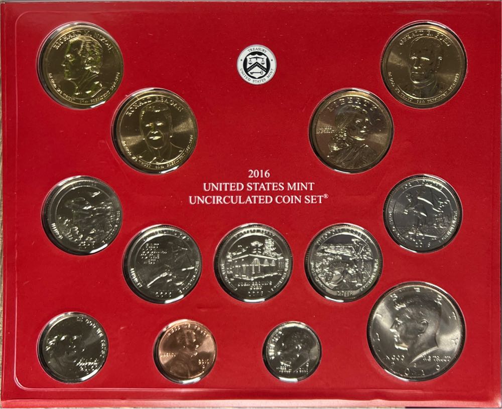 2016 US Mint Uncirculated Coin Set  coin collectible - Main Image 2