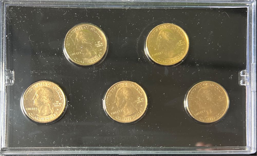 2018 America the Beautiful Gold Layered Edition  coin collectible - Main Image 4