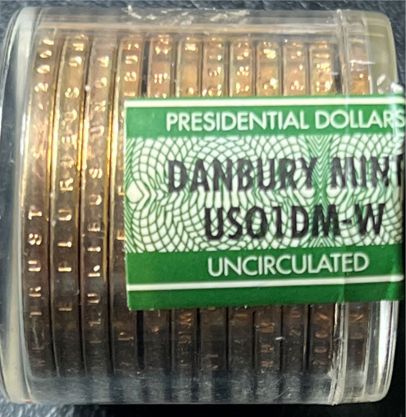 2007 D James Madison Golden Dollar  coin collectible - Main Image 2