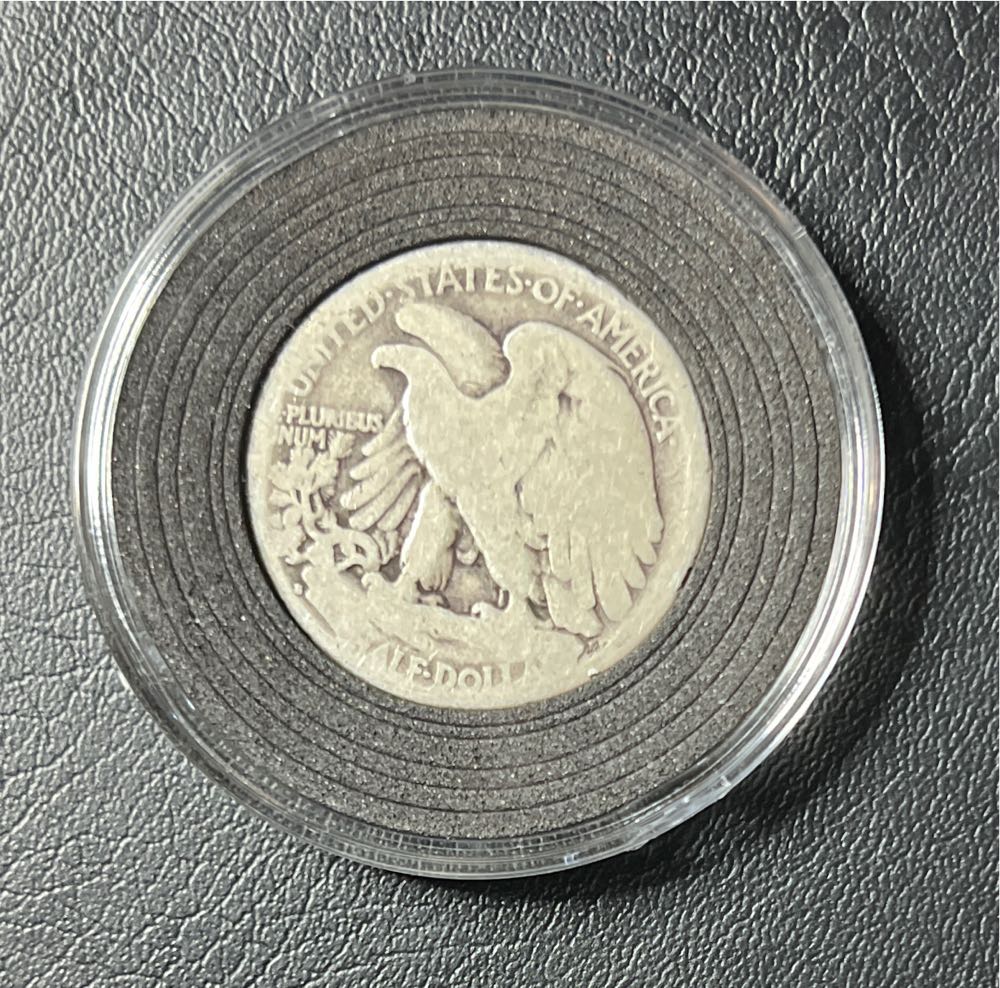 1929 S Walking Liberty Half Dollar  coin collectible - Main Image 2