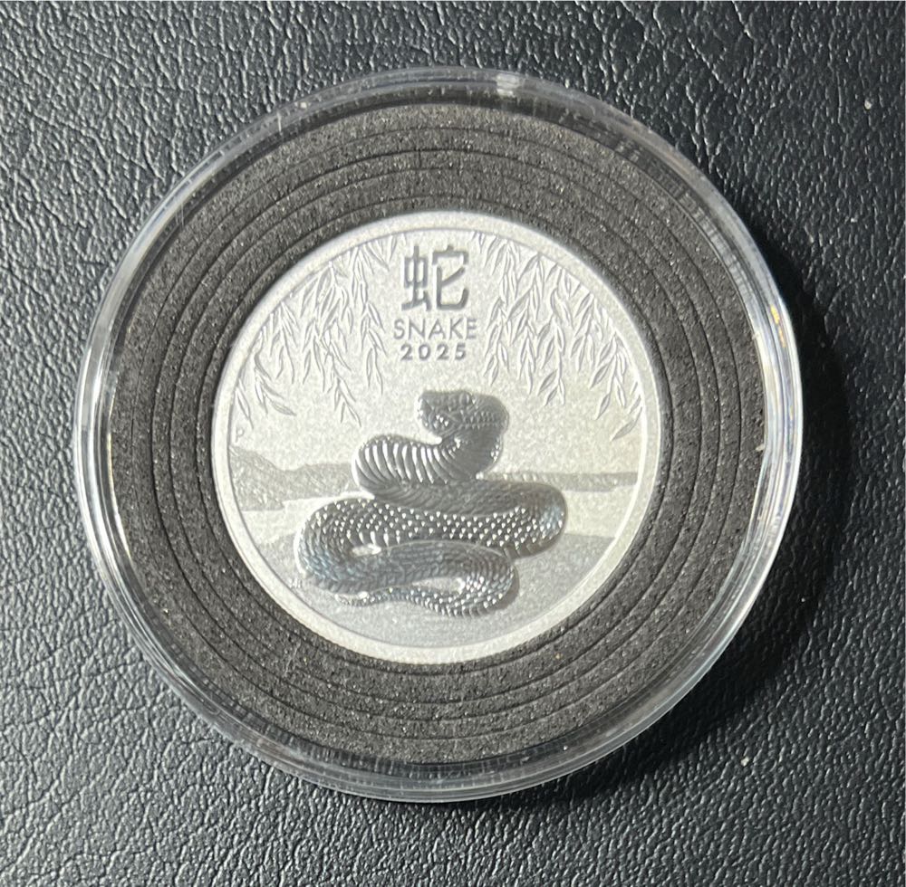 2025 Australia Charles III Snake $.50  coin collectible - Main Image 2