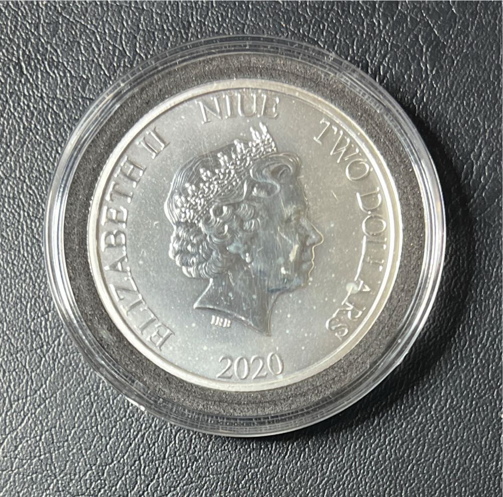 2020 Elizabeth II Mickey Mouse $2  coin collectible - Main Image 2