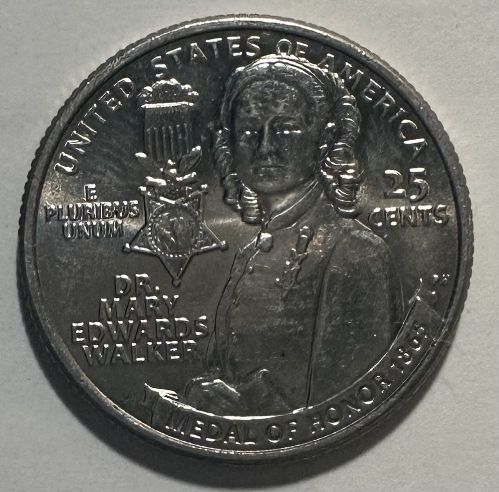 Quarter American Women- Dr. Mary Edwards Walker  coin collectible - Main Image 2