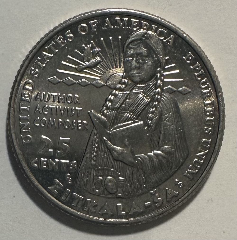 Zitkala-Sa 2024 (D)  coin collectible - Main Image 2