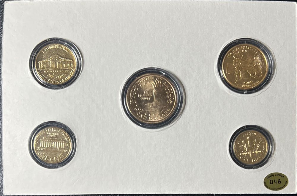 2000 24kt Gold Plated  coin collectible - Main Image 2