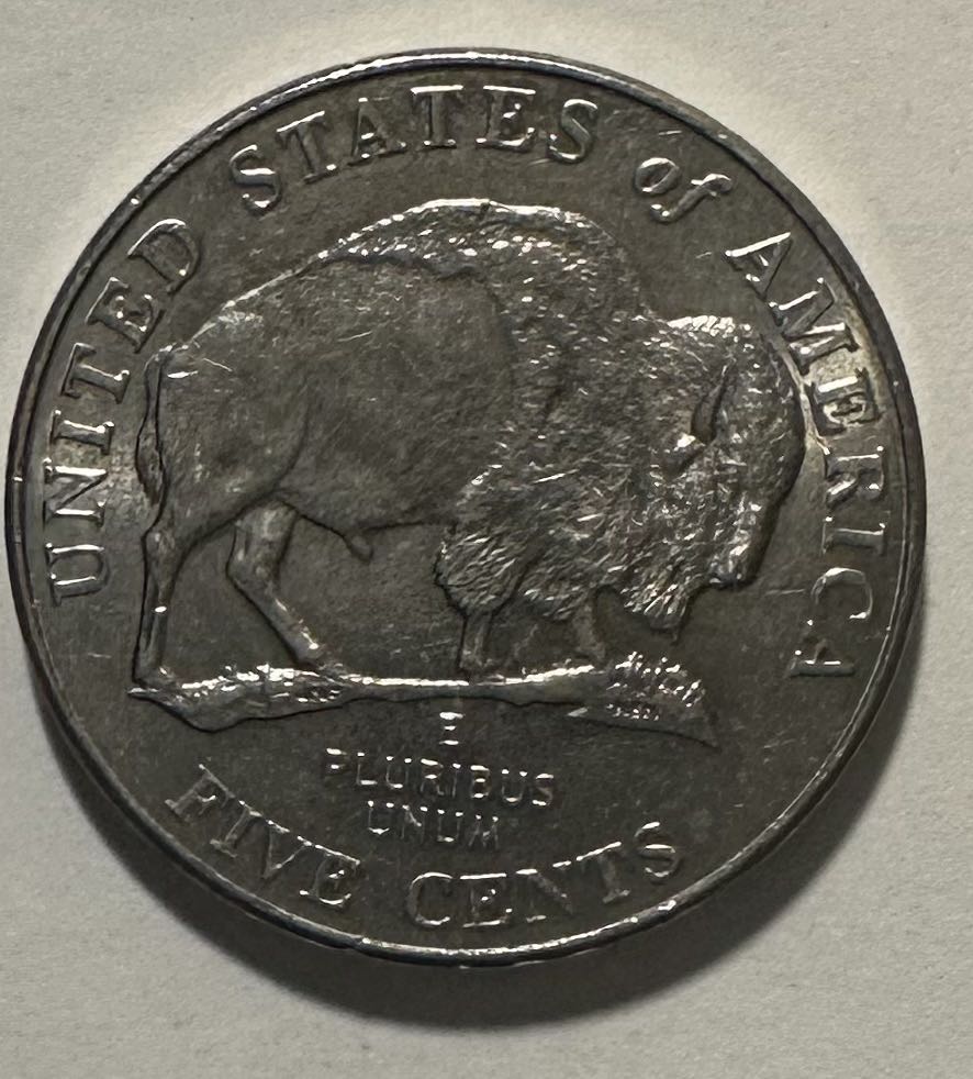 Nickel Jefferson 2005 D Bison  coin collectible - Main Image 2