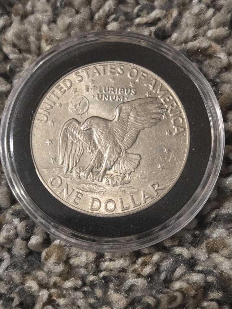 1971 Eisenhower Dollar  coin collectible - Main Image 2