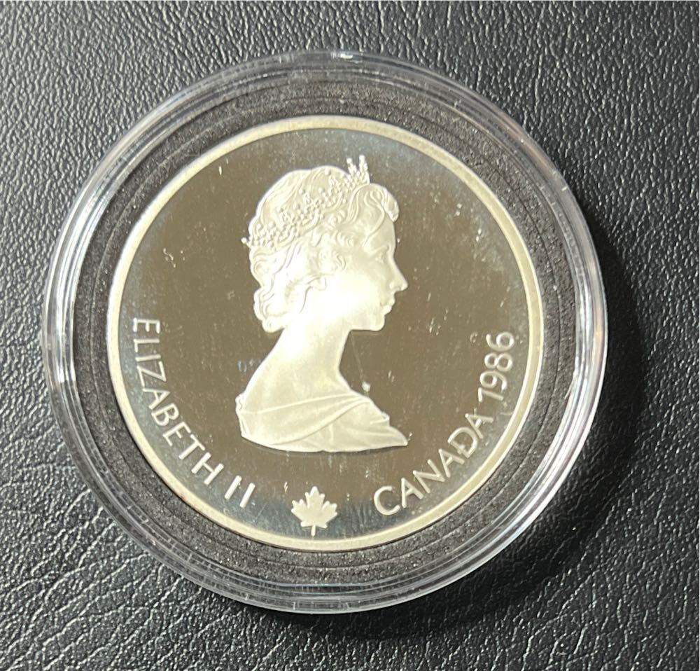1986 Canada Commemorative 1988 Calgary Olympic Coin  coin collectible - Main Image 2