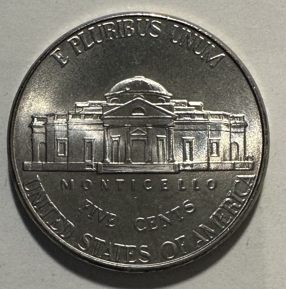 Nickel Jefferson 2024 P  coin collectible - Main Image 2