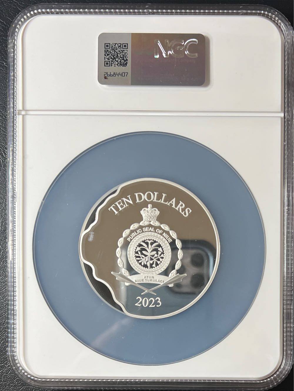 2023 $10 Niue 3 oz Silver Proof Star Wars Death Star II NGC PF 69 ULTRA CAMEO  coin collectible - Main Image 2