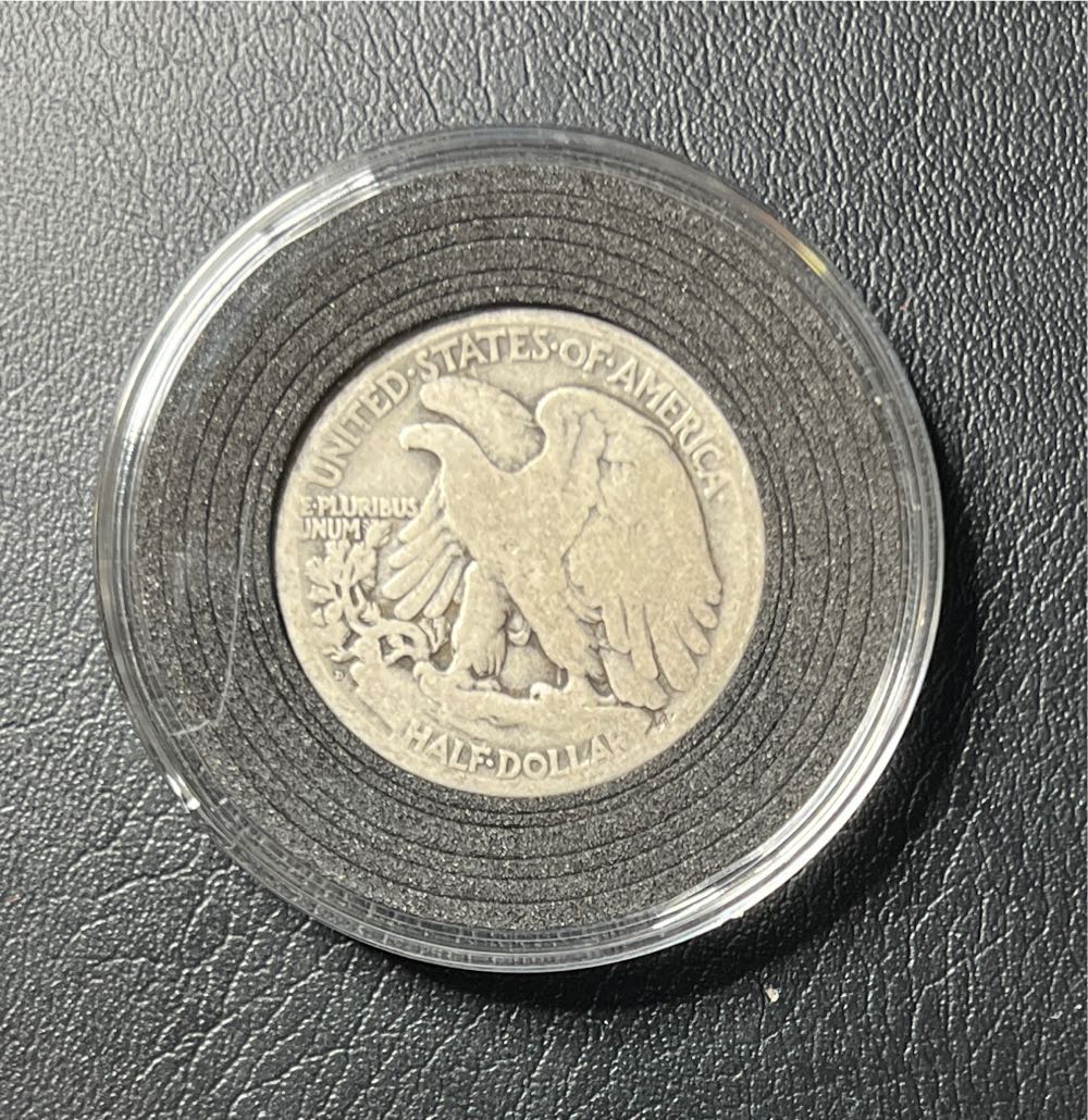 1920 D Walking Liberty Half Dollar  coin collectible - Main Image 2