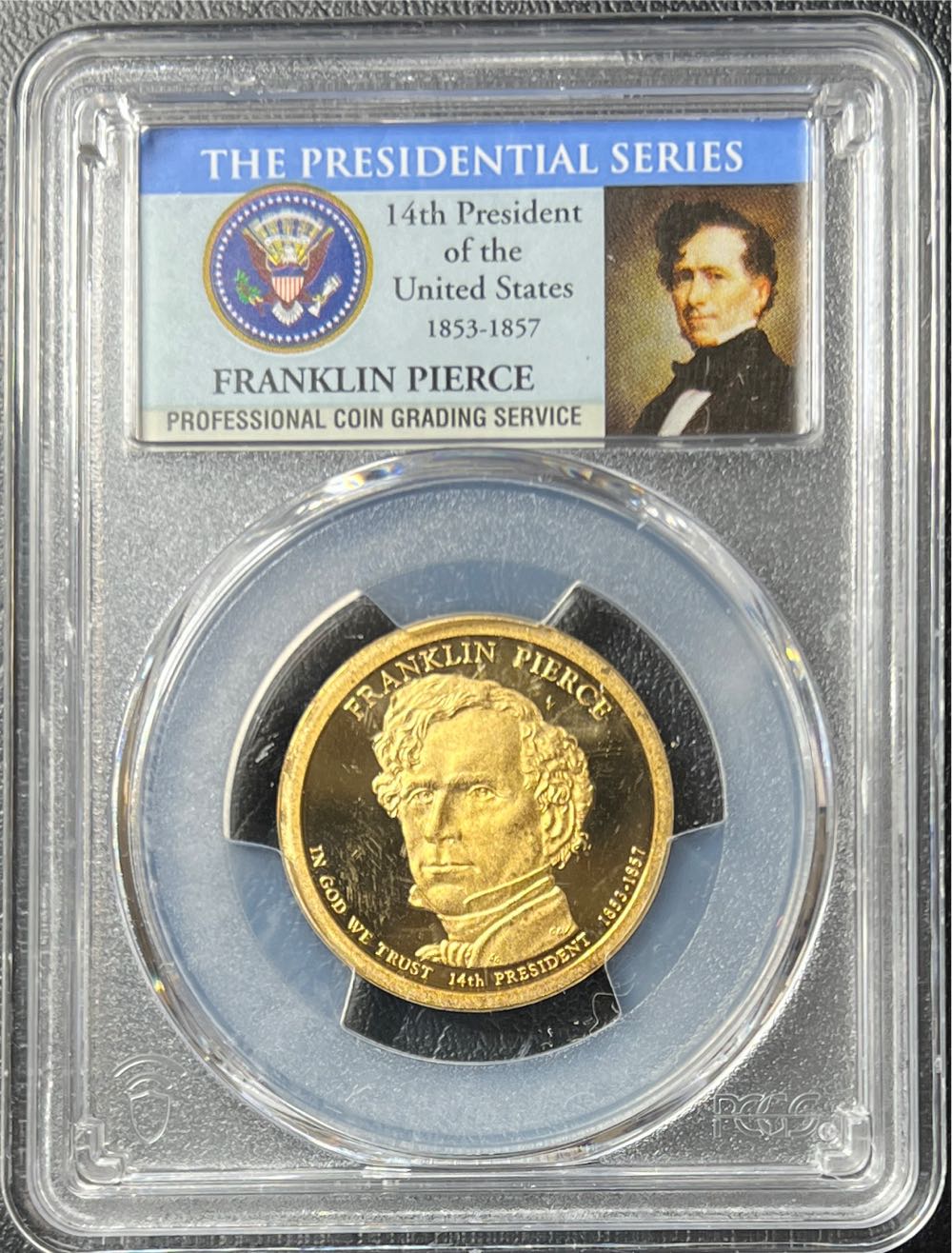 2011 S PCGS PR69DCAM James Buchanan  coin collectible - Main Image 2