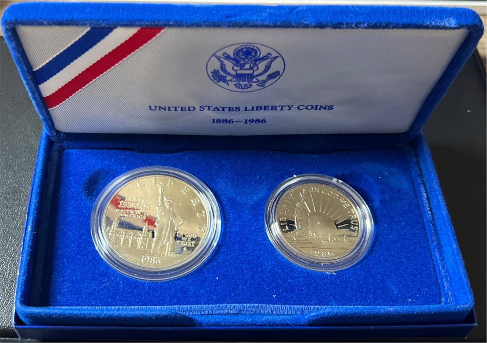 1986 S United States Liberty Coins  coin collectible - Main Image 2