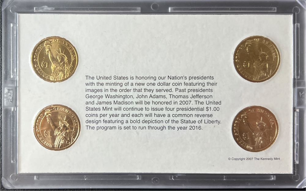 Presidents of the United States  coin collectible - Main Image 2