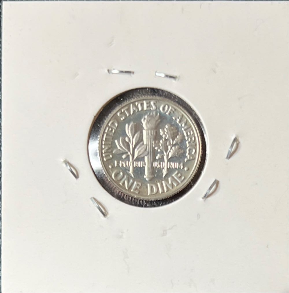 1982 S Roosevelt Dime  coin collectible - Main Image 2