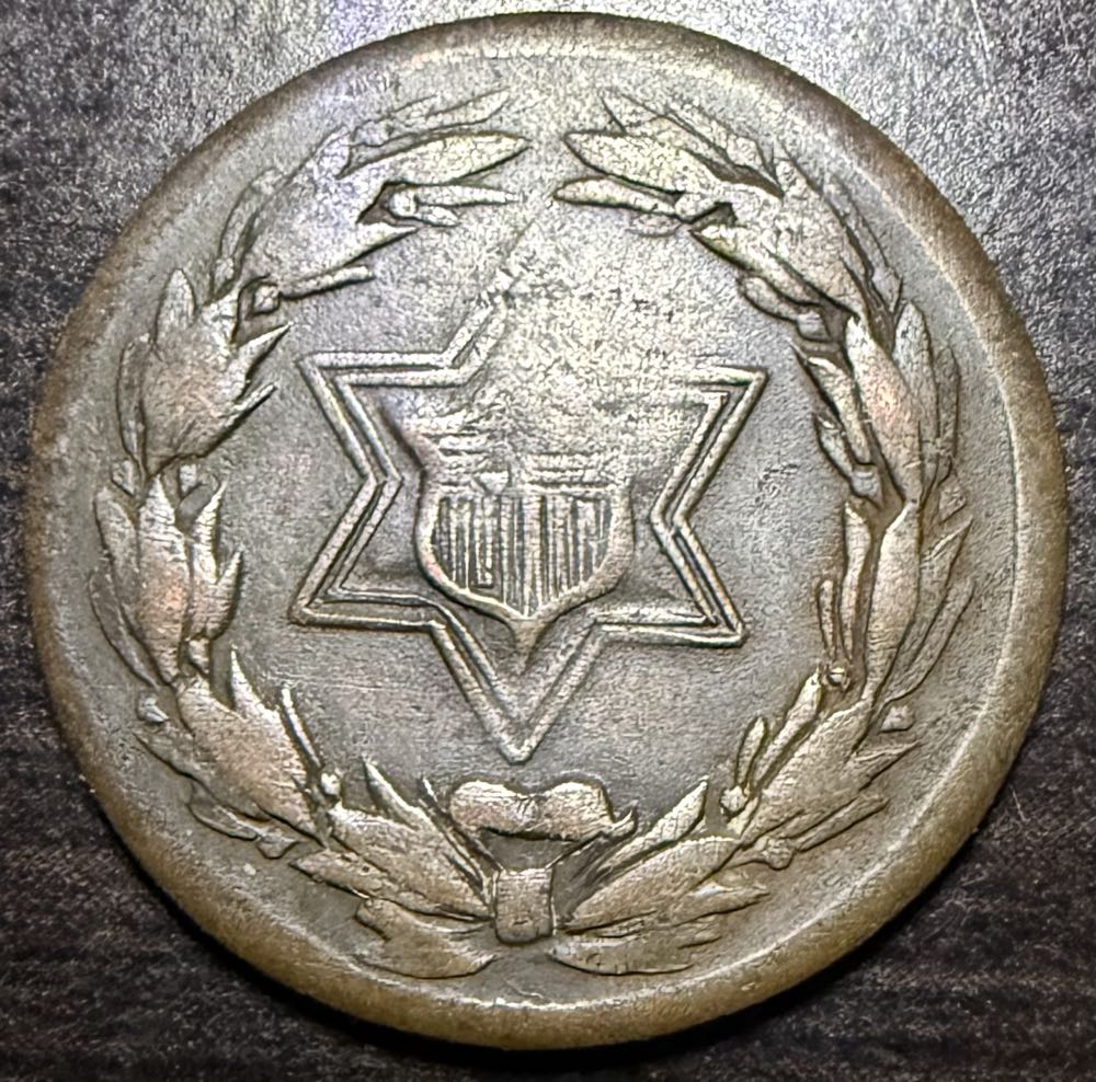 1863 Washington • Shield In Star  coin collectible - Main Image 2