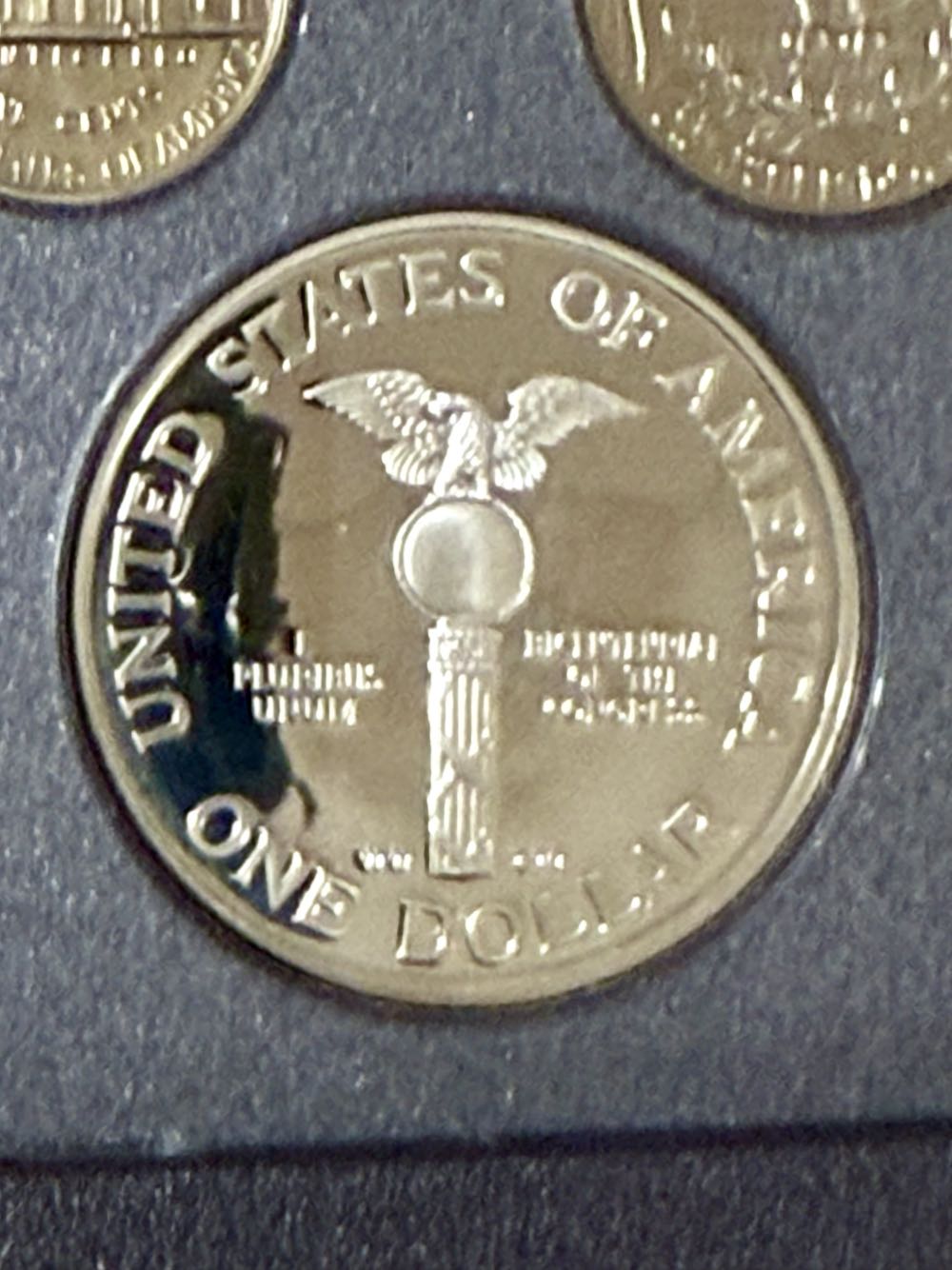 Prestige Set 1989-S US Mint Proof Coin Set with Congresses Bicentennial Silver Dollar and COA  coin collectible - Main Image 9