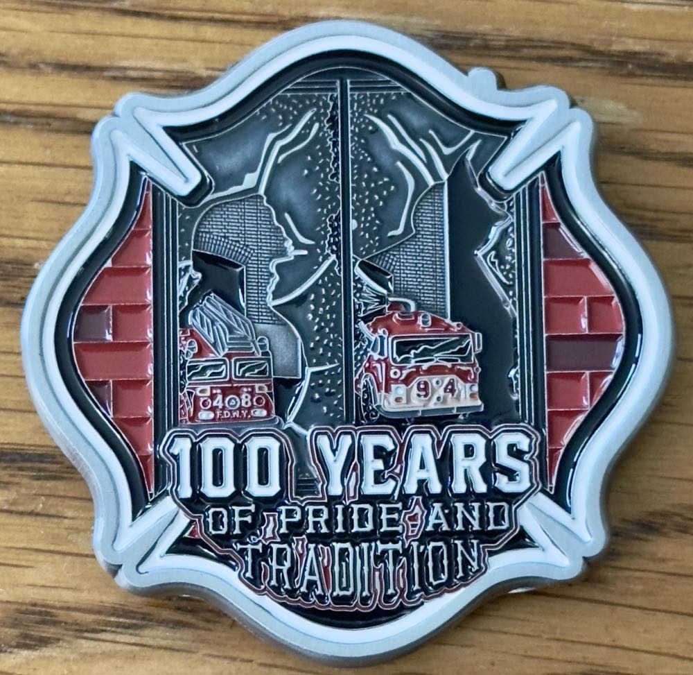 FDNY E94 / L48  coin collectible - Main Image 2