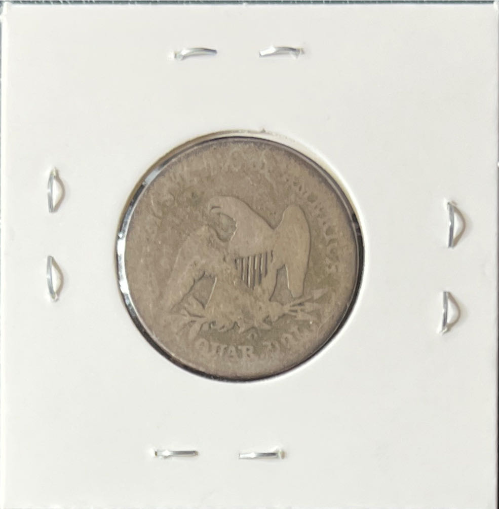 1842 O Seated Liberty Quarter  coin collectible - Main Image 2