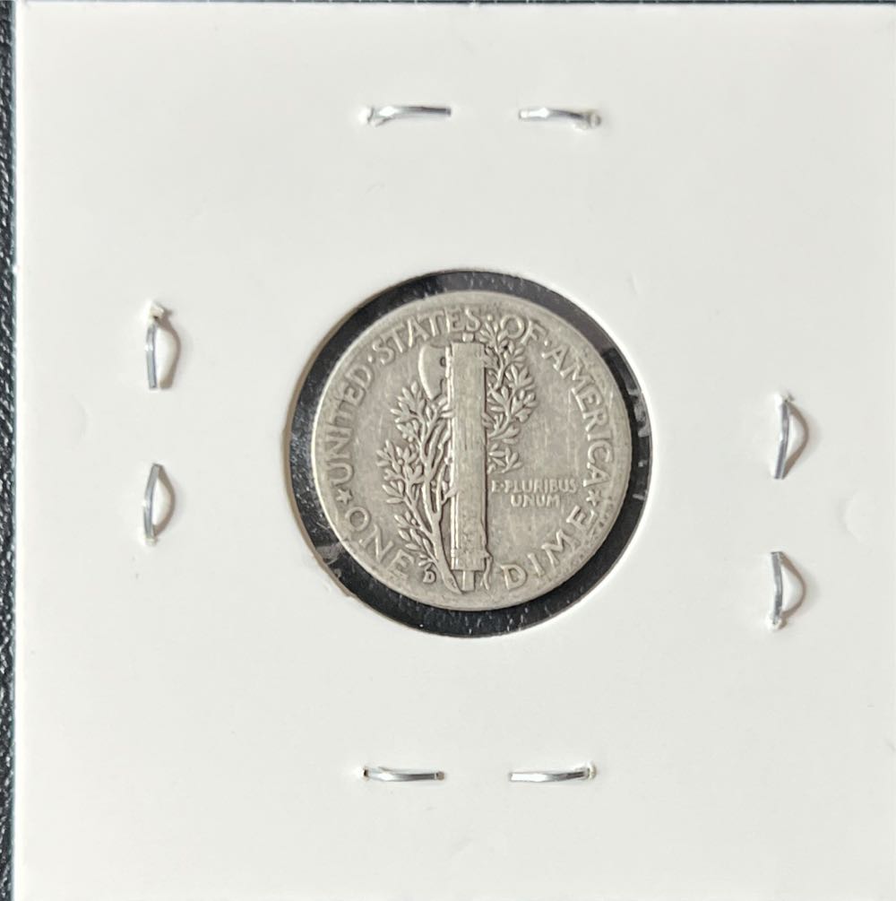 1942 D Mercury Dime  coin collectible - Main Image 2