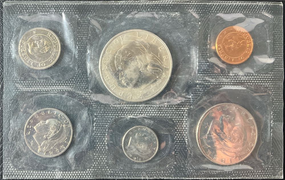 1968 Republic of Liberia Proof Sets  coin collectible - Main Image 2