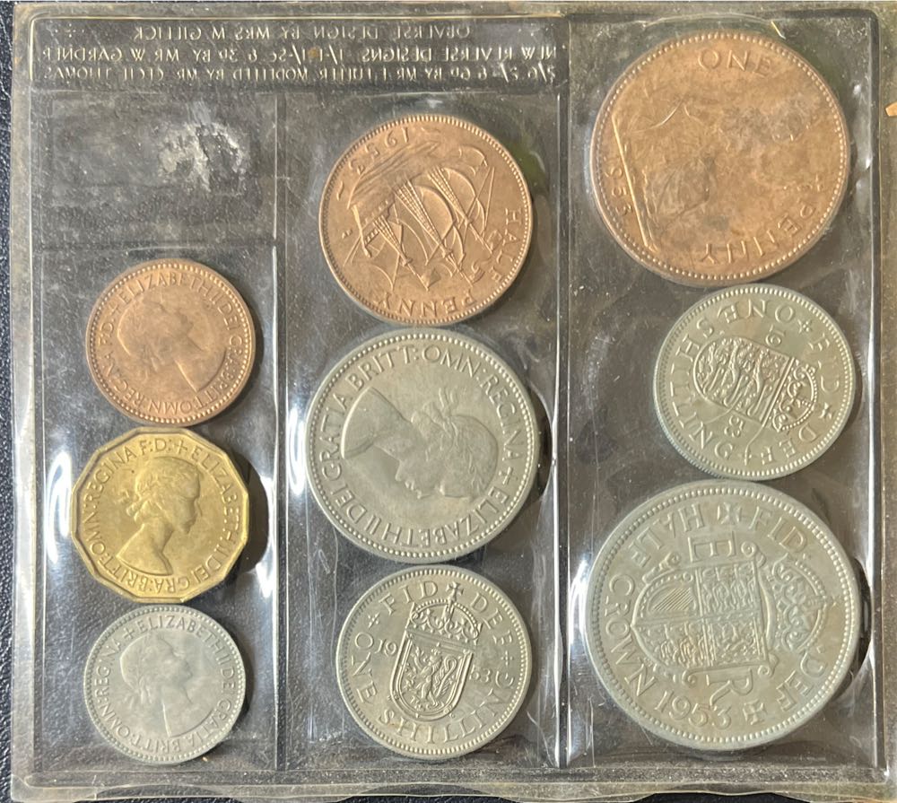 1953 Great Britain Coin Set  coin collectible - Main Image 2