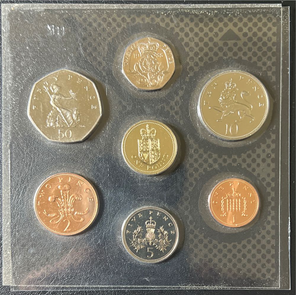 1988 Great Britain Coin Set  coin collectible - Main Image 2