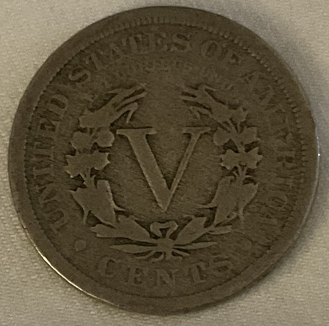 Nickel Liberty 1905 1  coin collectible - Main Image 2