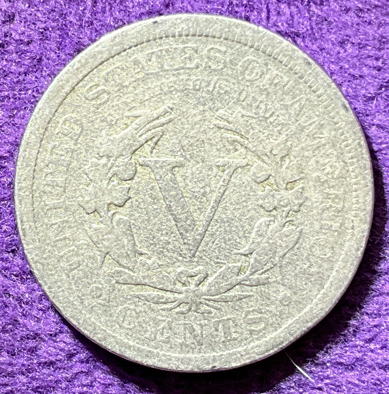 Nickel Liberty 1905 1  coin collectible - Main Image 4