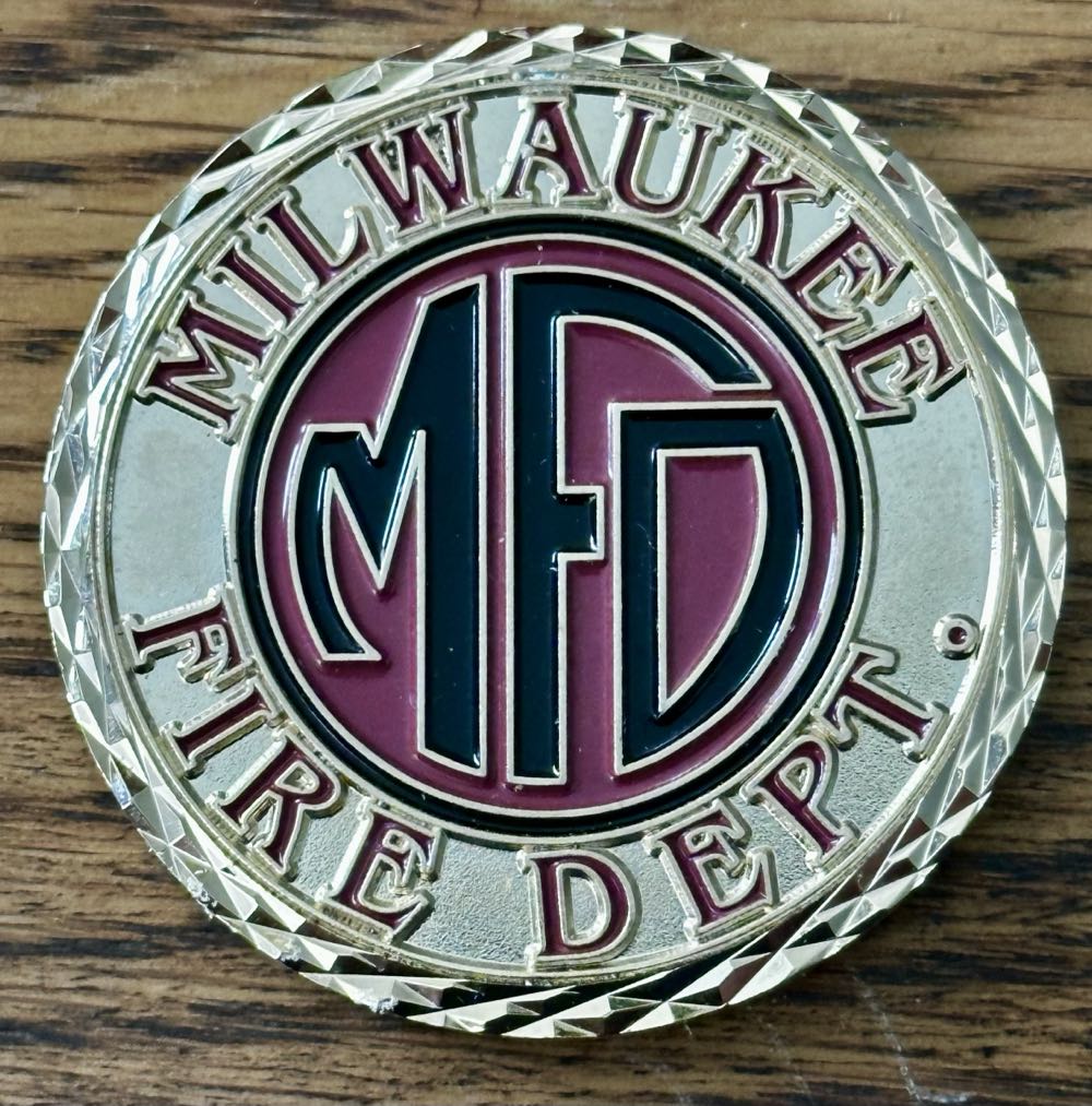 Milwaukee Fire Academy  coin collectible - Main Image 2