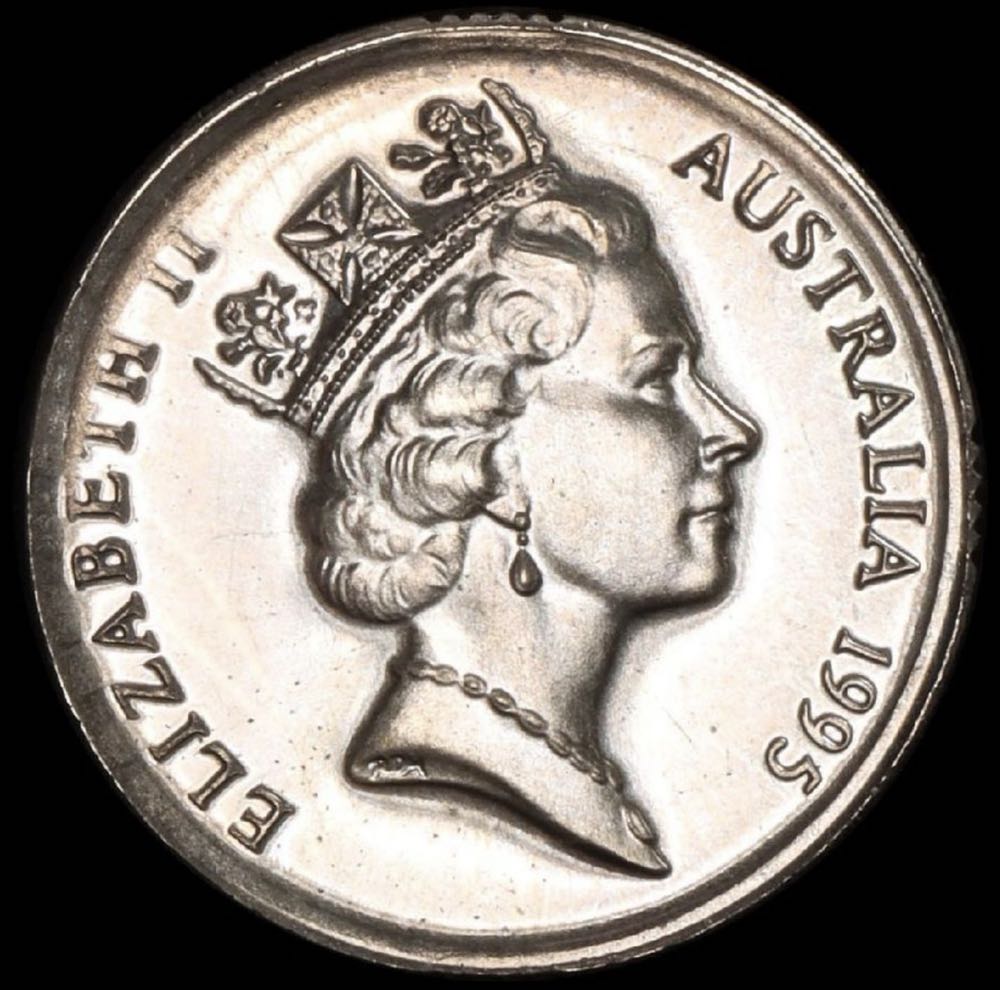 1995 $2 Elder - 5c PLANCHET ERROR  coin collectible - Main Image 2