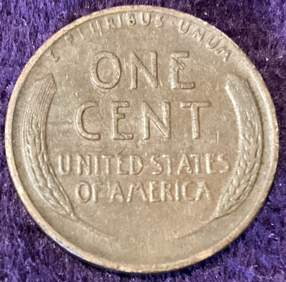 Penny 1944 Lincoln S 8  coin collectible - Main Image 2