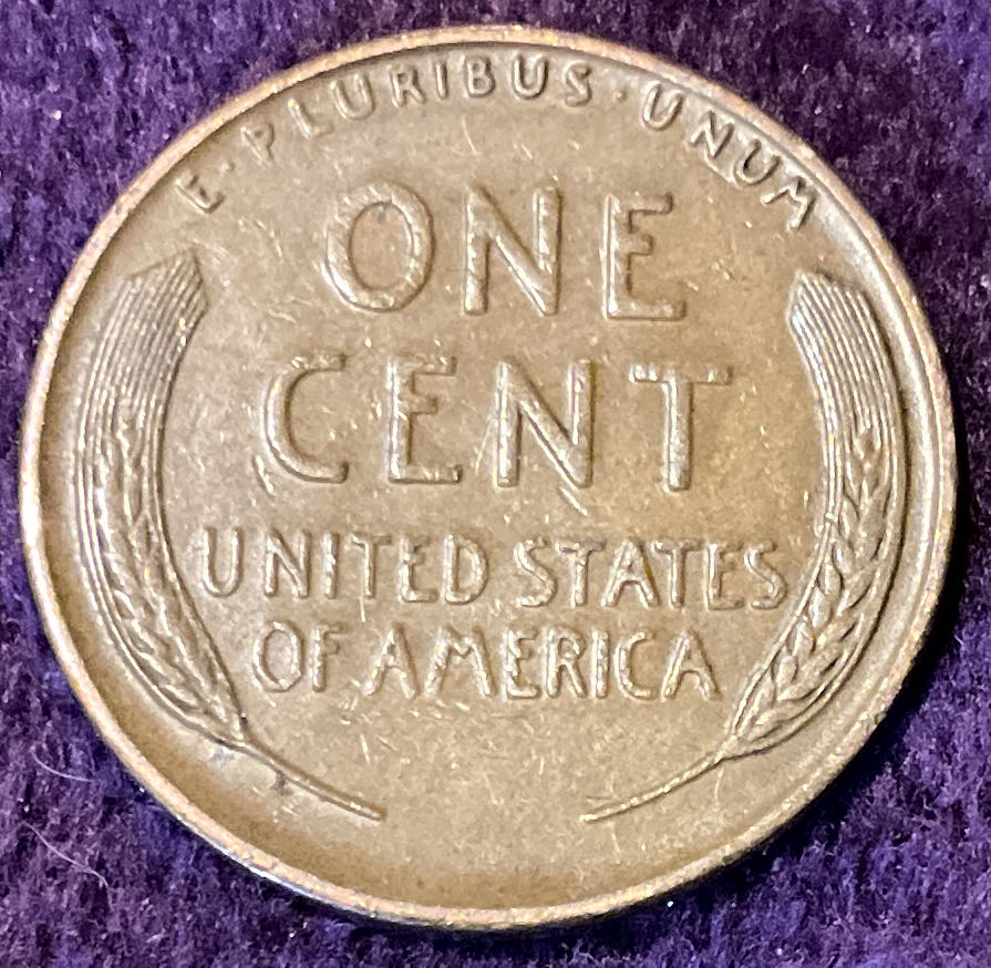 Penny 1938 S Lincoln  coin collectible - Main Image 2