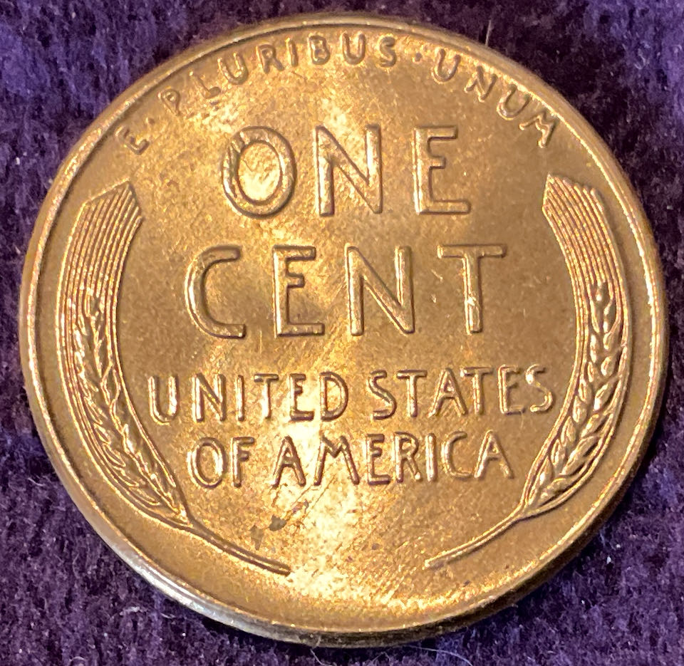 Penny 1958 Lincoln  coin collectible - Main Image 2