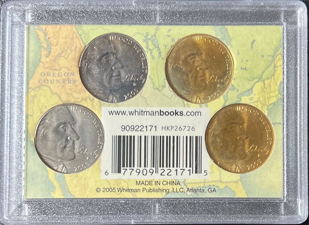 Westward Journey Nickel Series 4 Set Nickels Ocean P  coin collectible [Barcode 677909221715] - Main Image 2