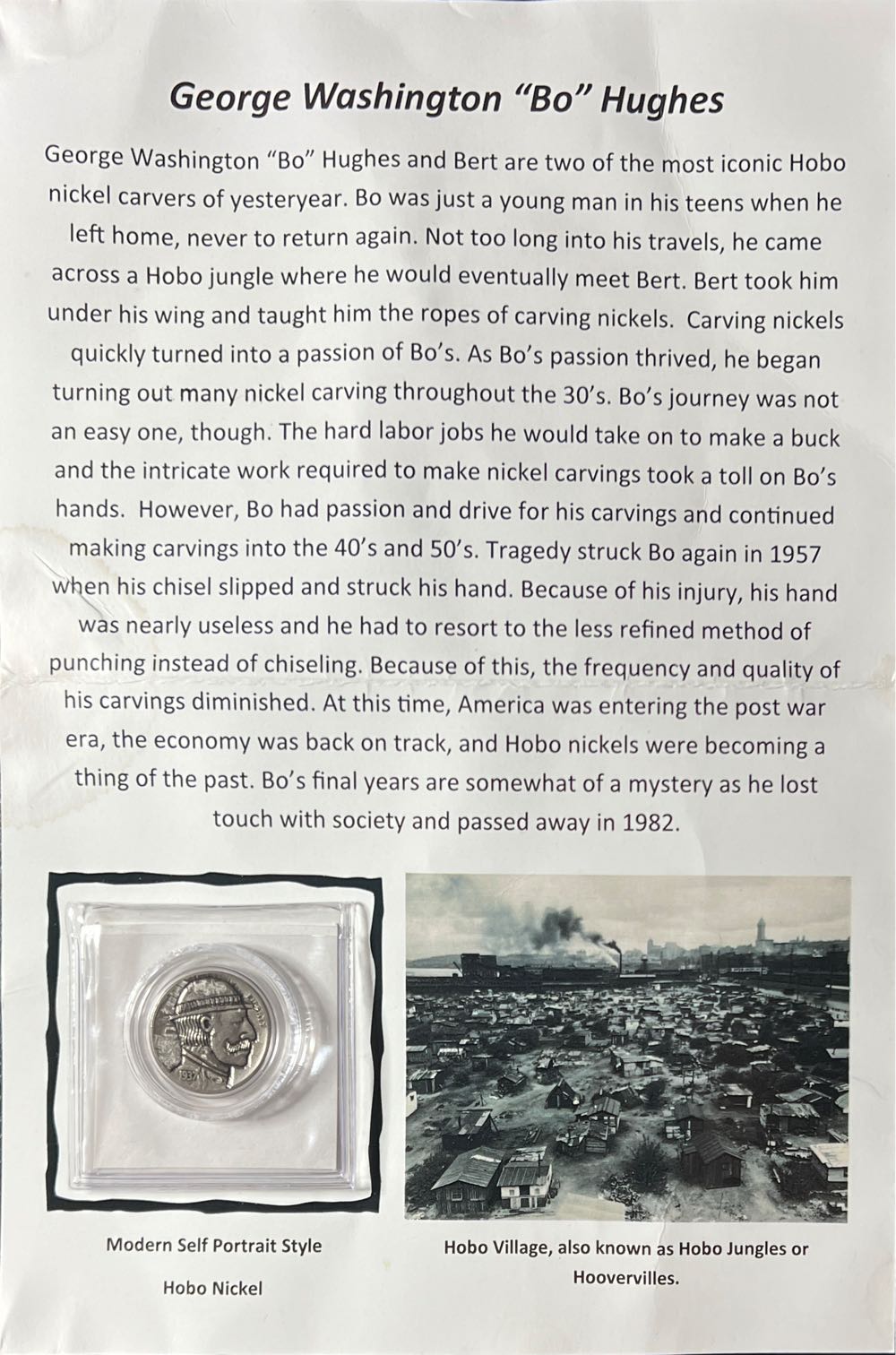 1937 Hobo Nickel  coin collectible - Main Image 2