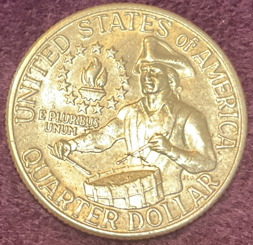 Quarter Washington 1976 D 2  coin collectible - Main Image 2