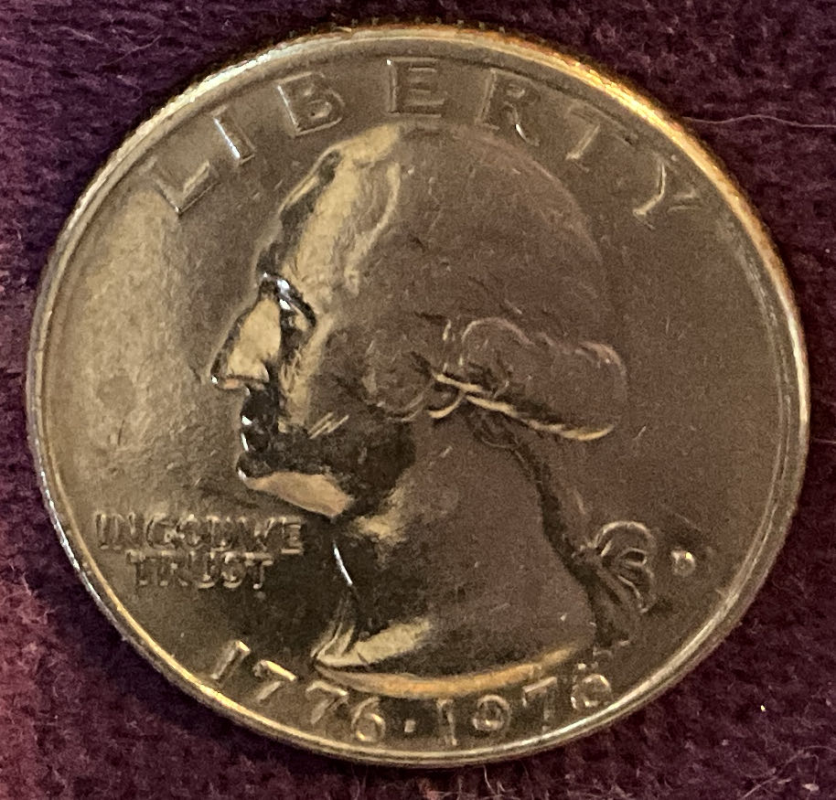 Quarter Washington 1976 D 2  coin collectible - Main Image 3