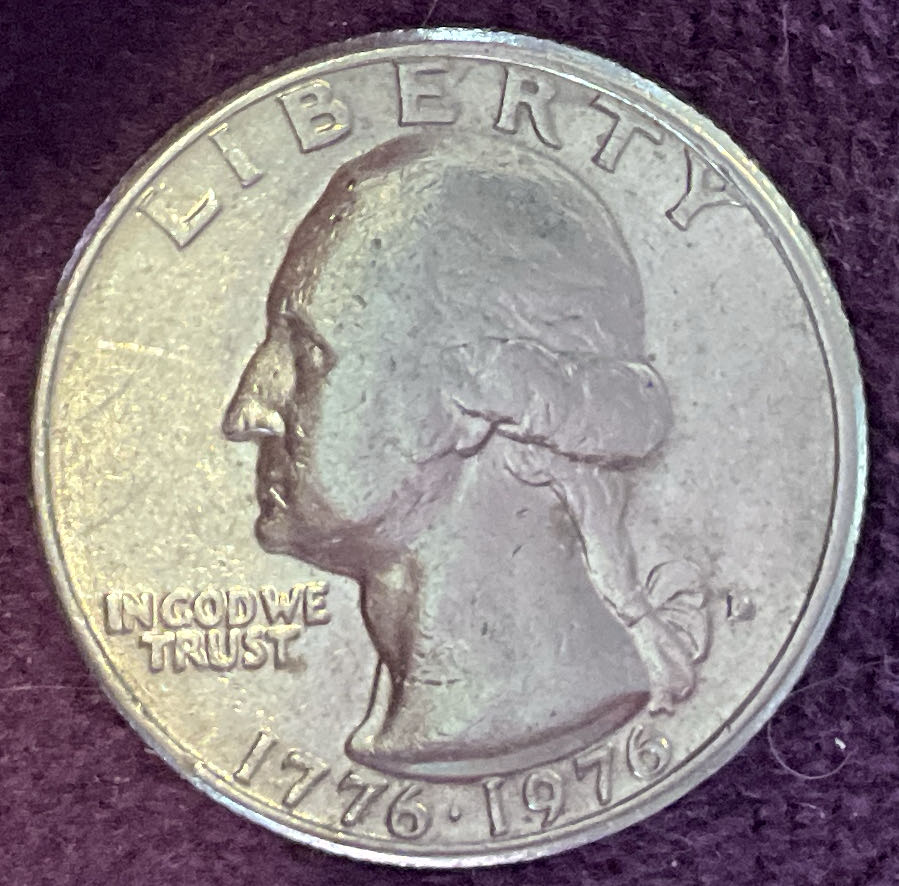 Quarter Washington 1976 D 4  coin collectible - Main Image 3