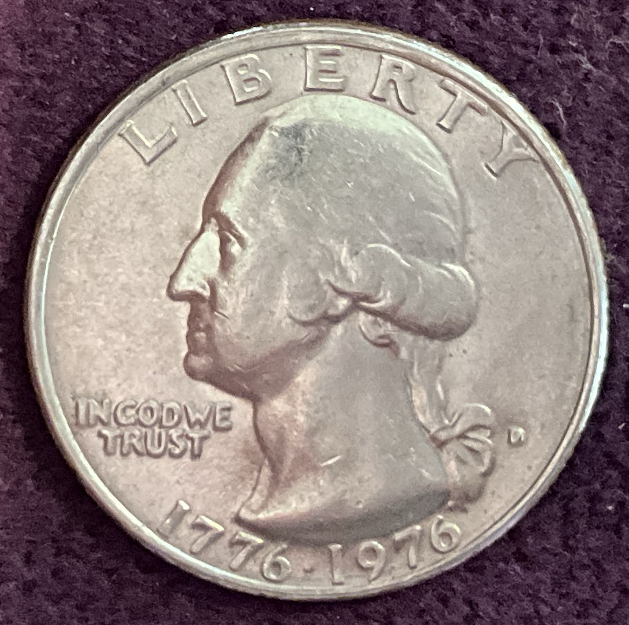 Quarter Washington 1976 D 6  coin collectible - Main Image 3
