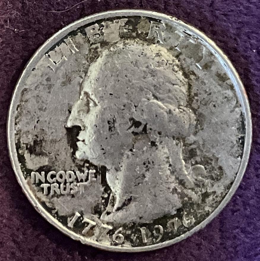 Quarter Washington 1976 3  coin collectible - Main Image 3