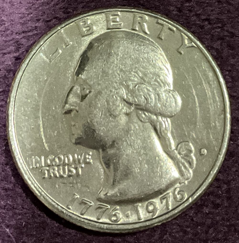 Quarter Washington 1976 D 10  coin collectible - Main Image 3