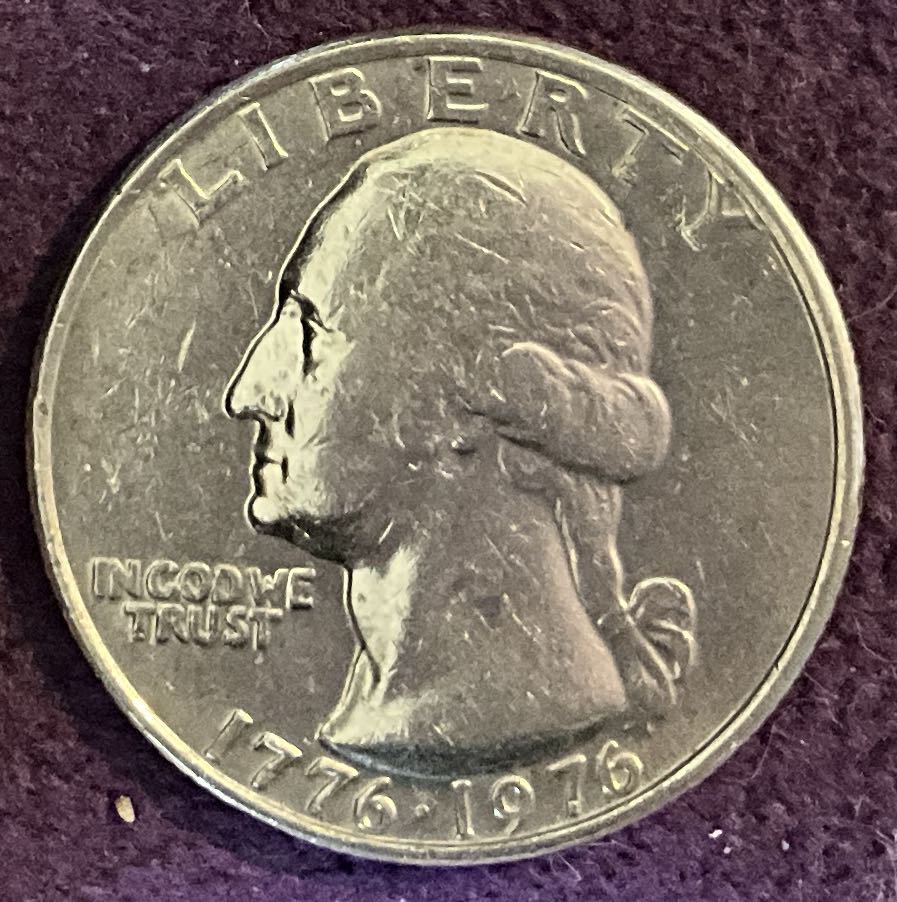 Quarter Washington 1976 5  coin collectible - Main Image 3