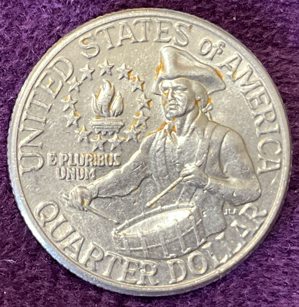 Quarter Washington 1976 D 12  coin collectible - Main Image 2