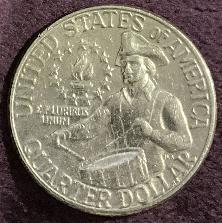 Quarter Washington 1976 D 12  coin collectible - Main Image 4