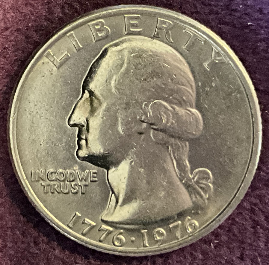Quarter Washington 1976 6  coin collectible - Main Image 3
