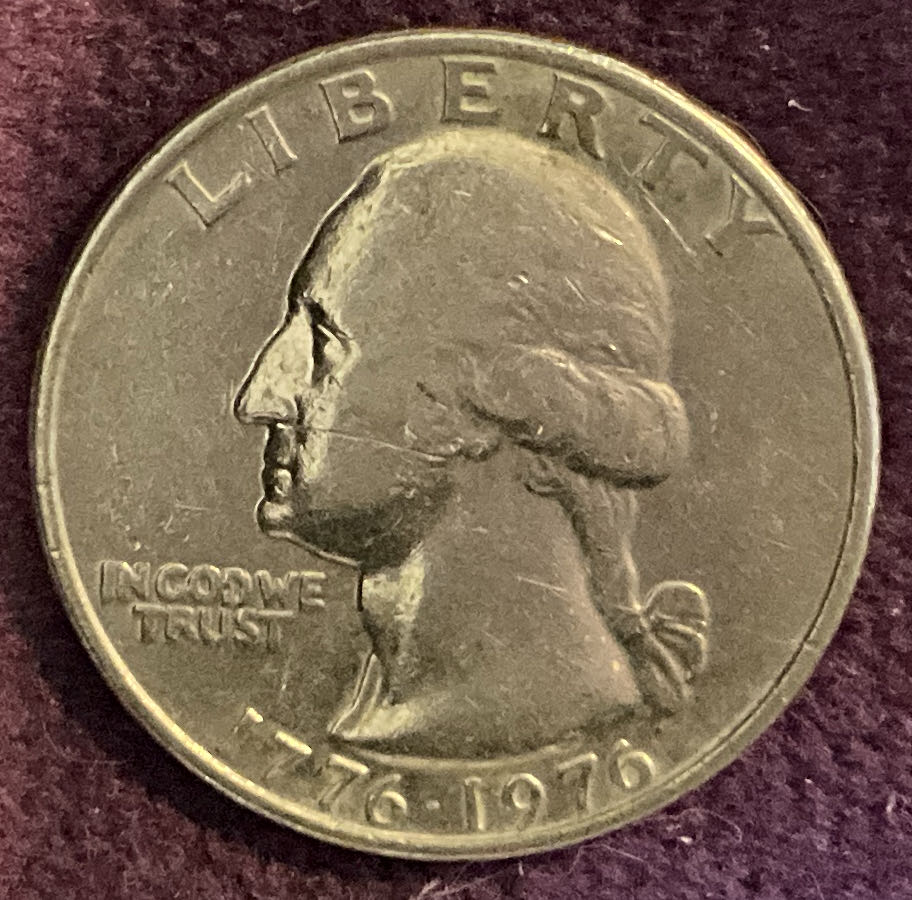 Quarter Washington 1976 7  coin collectible - Main Image 3