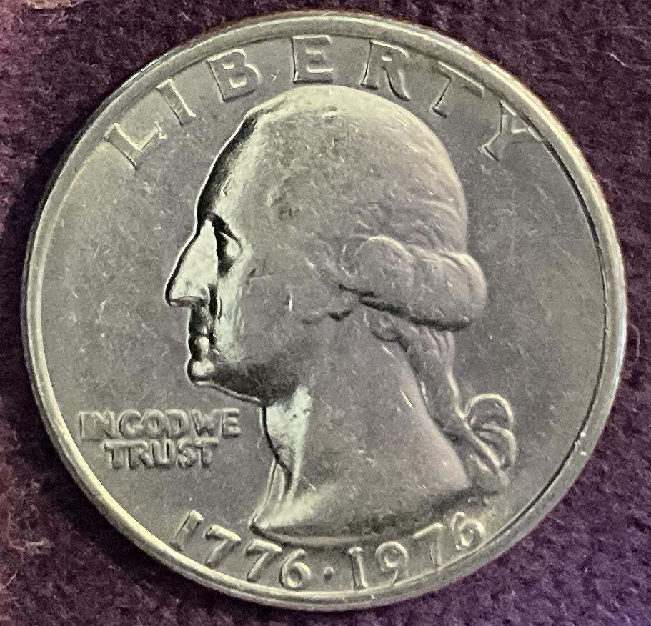 Quarter Washington 1976 8  coin collectible - Main Image 3